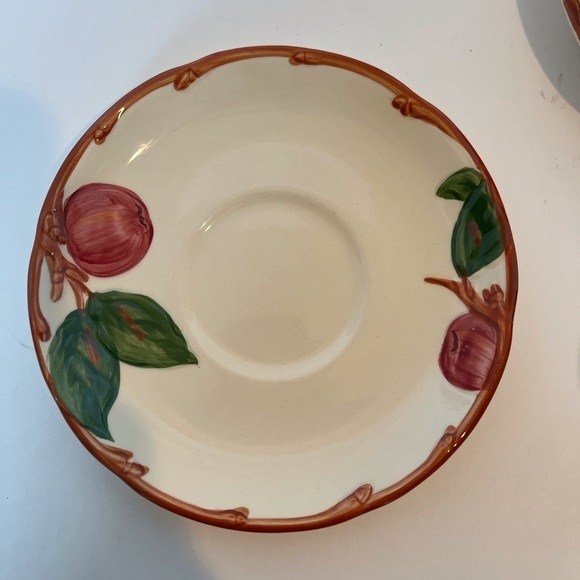 Franciscan Ware Apple Pattern Cup and Saucer - Picture 5 of 11
